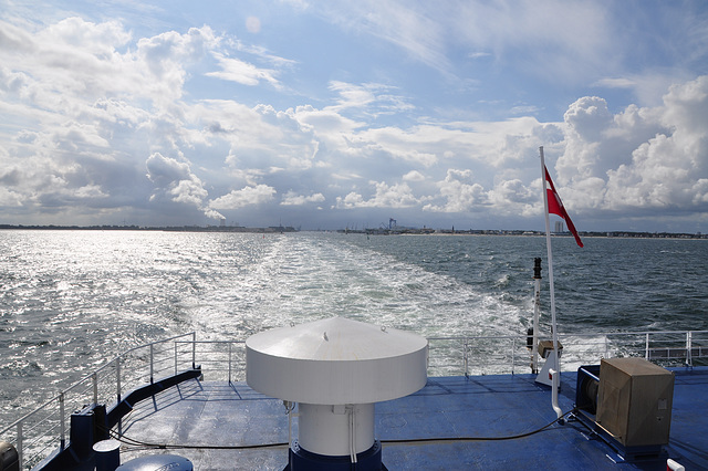 Sailing to Denmark