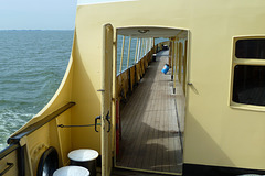 Aboard the motor ship Friesland