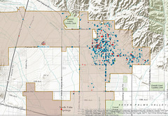 Fire Service Calls Map - July-Sept 2013