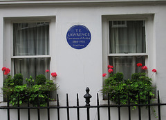 14 Barton square. A home of Lawrence of Arabia.