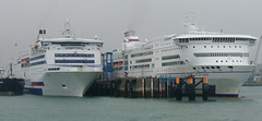 'Normandie' and 'Port-Aven' of Britanny Ferries