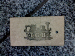 Mystery LGB Edmundson Ticket on the Floor of Pankrac Metro Station, Pankrac, Prague, CZ, 2012
