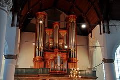 The organ of the Grote Kerk (Large Church) in The Hague