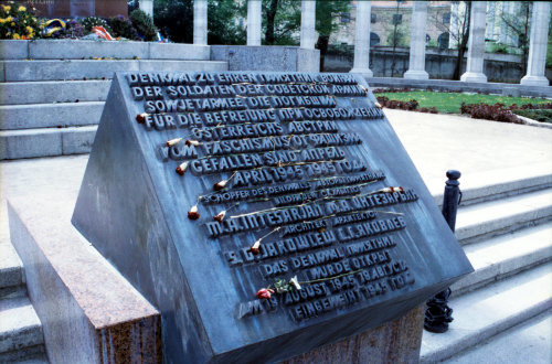 Soviet World War II Memorial, Picture 4, Edited Version, Wien (Vienna), Austria, 2013