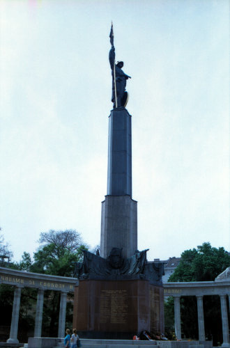 Soviet World War II Memorial, Picture 6, Edited Version, Wien (Vienna), Austria, 2013