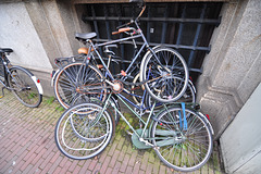 Amsterdam – Bikes on top of each other