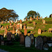Kirkcudbright Cemetery by Evening Light
