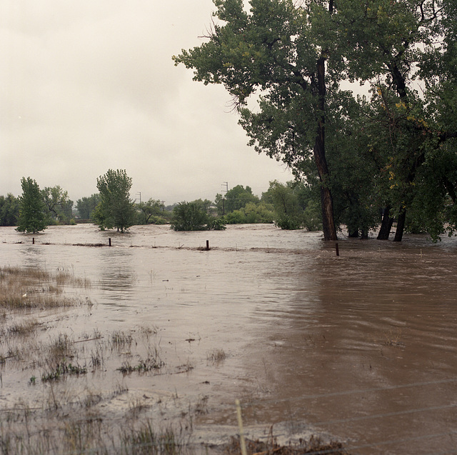 Sept 12 flood - St. Vrain River