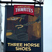 ' Three Horse Shoes'