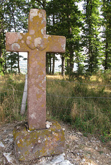 Croix du Bois du Juge (Lozère, région Languedoc-Roussillon, France)