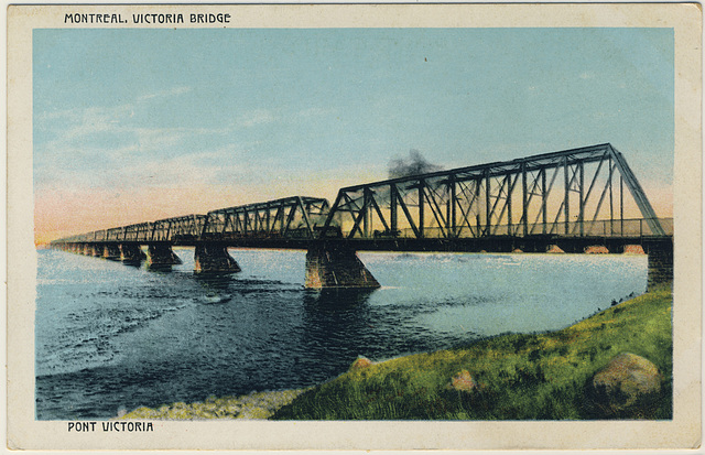 Montreal, Victoria Bridge - Pont Victoria