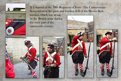 Cameronian Regiment - Brown Bess demo - Seaford - 15.9.2013