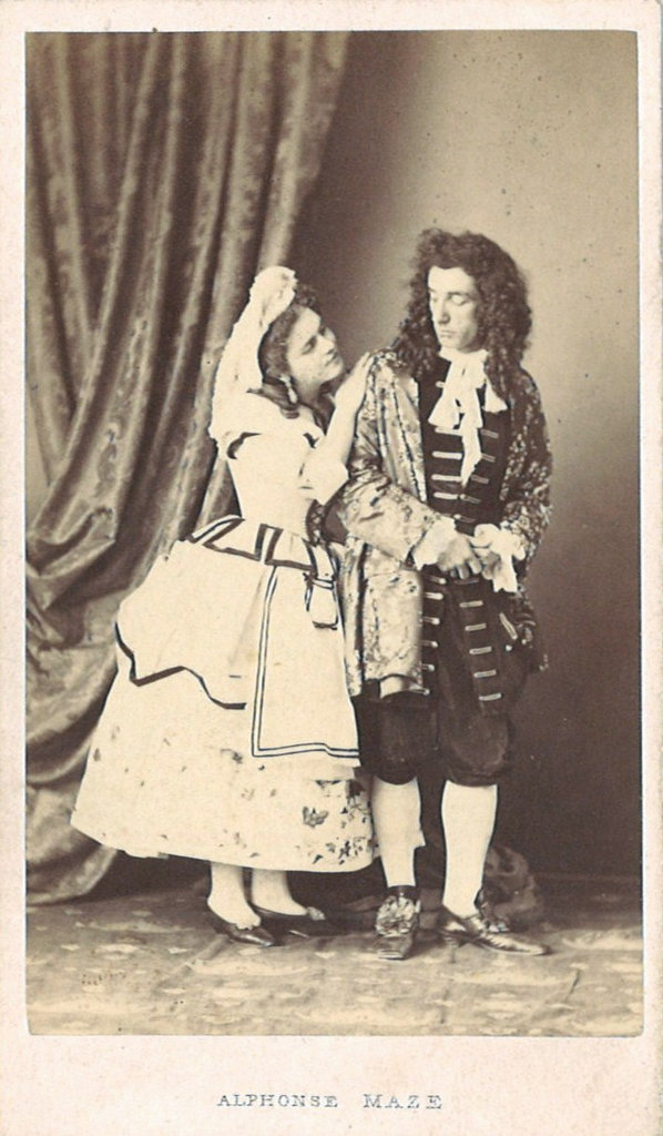 Célestine Galli-Marié and Alexandre Gourdin by Maze