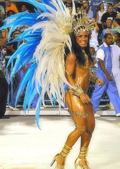 Carnaval Rio 2009 Sambodromo, Rachel Blanc da Vila Isabel