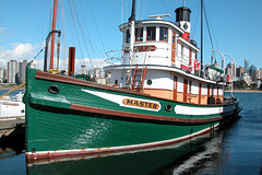 Canadian images: Wooden steam tug S.S. Master