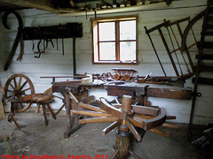 Wheelwright Shop in Vesely Kopec, Pardubicky kraj, Bohemia (CZ), 2013