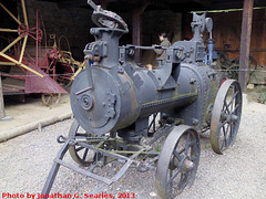 Steam Traction Engine, Vesely Kopec, Pardubicky kraj, Bohemia (CZ), 2013