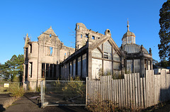 Broadstone House, Port Glasgow, Renfrewshire, Scotland (Burnt 2004)
