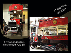 Imperial War Museum - London - B type London bus - 18.11.2006