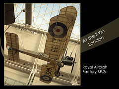 Imperial War Museum - London - Royal Aircraft Factory BE 2c - 18.11.2006