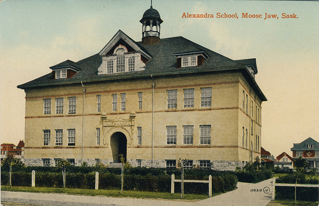 Alexandra School, Moose Jaw, Sask.