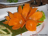 51 Carved Carrot Flowers