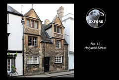 13 Holywell Street - Oxford - 6.12.2013