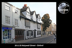 Holywell Street 36 & 35 - Oxford - 6.12.2013