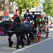 Leidens Ontzet 2013 – Optocht – Horse-drawn carriage