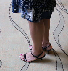 wife standing in banana republic heels (F)