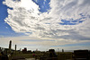 Cloud over Scheveningen beach