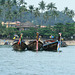 Longtail boats on Aonang beach