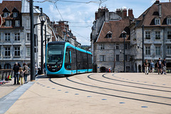 BESANCON: Essai du Tram pont Battant 2014.06.18 - 07