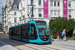 BESANCON: Essai du Tram Avenue Carnot 2014.06.18 - 12