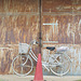 Bicycle at a warehouse