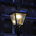 Gaslight in front of the former Old Men's House in Leiden