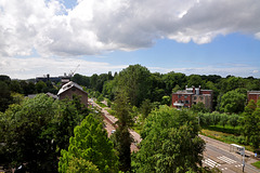 View of the Wassenaarseweg in Leiden