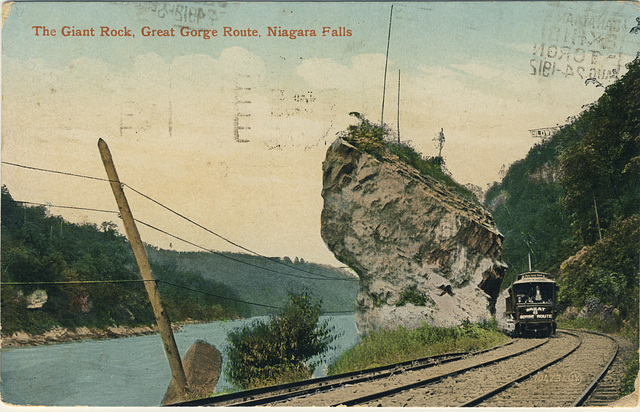 The Giant Rock, Great Gorge Route, Niagara Falls