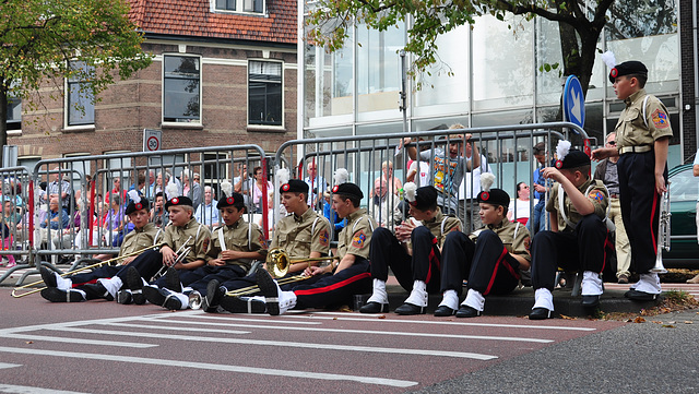 Leidens Ontzet 2011 – Parade – Resting