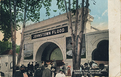 Entrance to the Johnstown Flood, Dominion Park, Montreal.