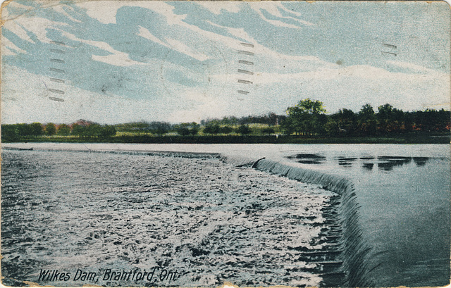 Wilkes Dam, Brantford, Ont.