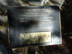 Pink Triangle Park and Memorial (1) - 17 November 2013