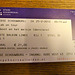 Ticket for the theater