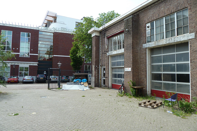 Old Fire Department building in Leiden