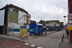 Demolition work on the new music center De Nobel