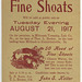 John S. Keller's Sale of Fine Shoats, Lebanon County, Pa., Aug. 21, 1917