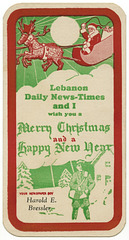Lebanon Daily News-Times and I Wish You a Merry Christmas