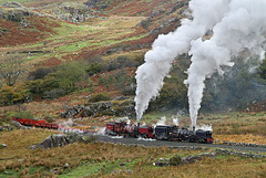 On the Welsh Highland Railway