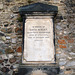 Memorial to the architect David Nisbet (1790-1853), Old Cemetery, Waterloo Place, Edinburgh