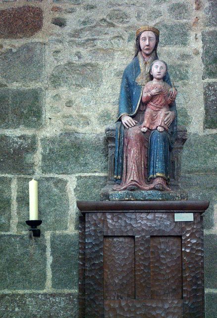 Madonna & Child at Mont St Michel - September 2011